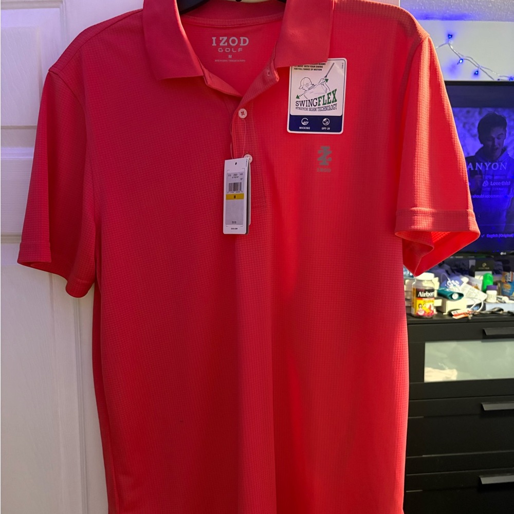 IZOD Men's Red Polo Shirt